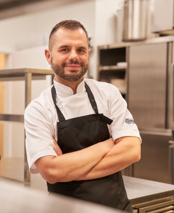 Paweł Kotelba szef kuchni w Sopockiej restauracji NAMI