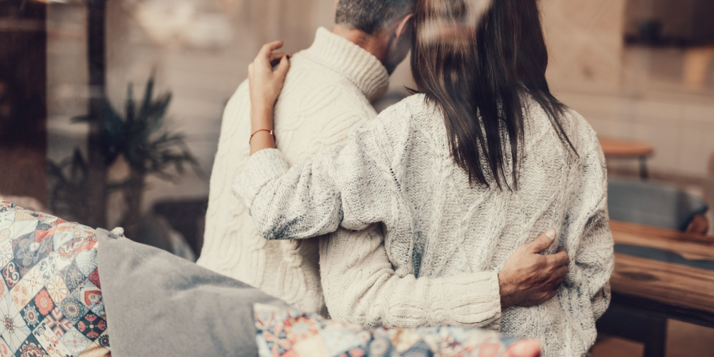 A couple celebrating Women's Day